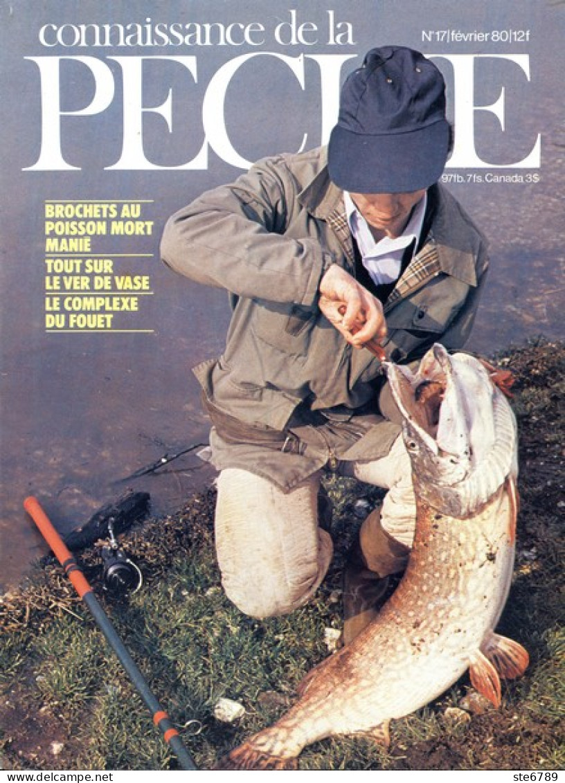 CONNAISSANCE DE LA PECHE N° 17 De 1980 - Fischen + Jagen