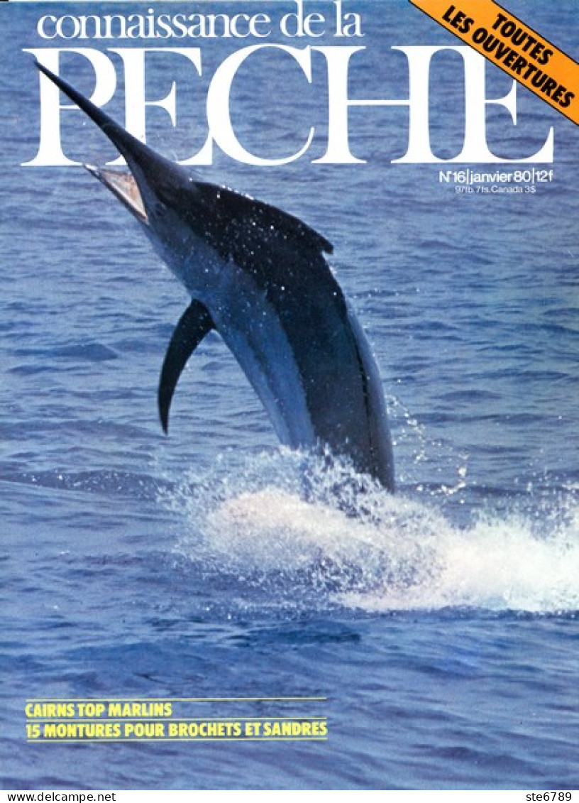 CONNAISSANCE DE LA PECHE N° 16 De 1980 - Hunting & Fishing