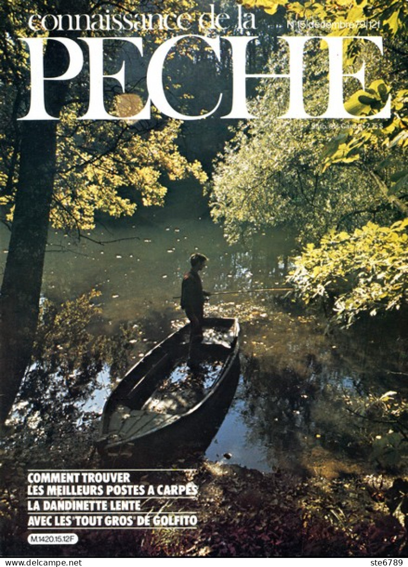 CONNAISSANCE DE LA PECHE N° 15 De 1979 - Hunting & Fishing