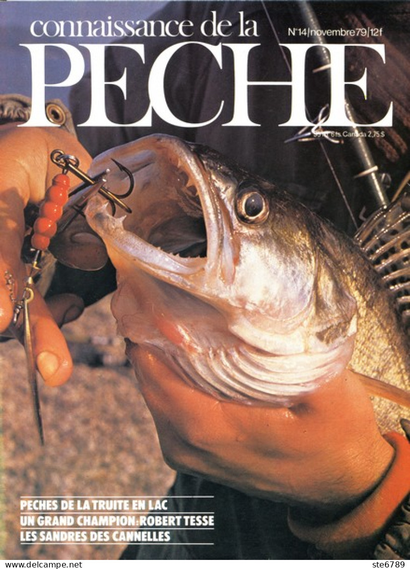 CONNAISSANCE DE LA PECHE N° 14 De 1979 - Fischen + Jagen