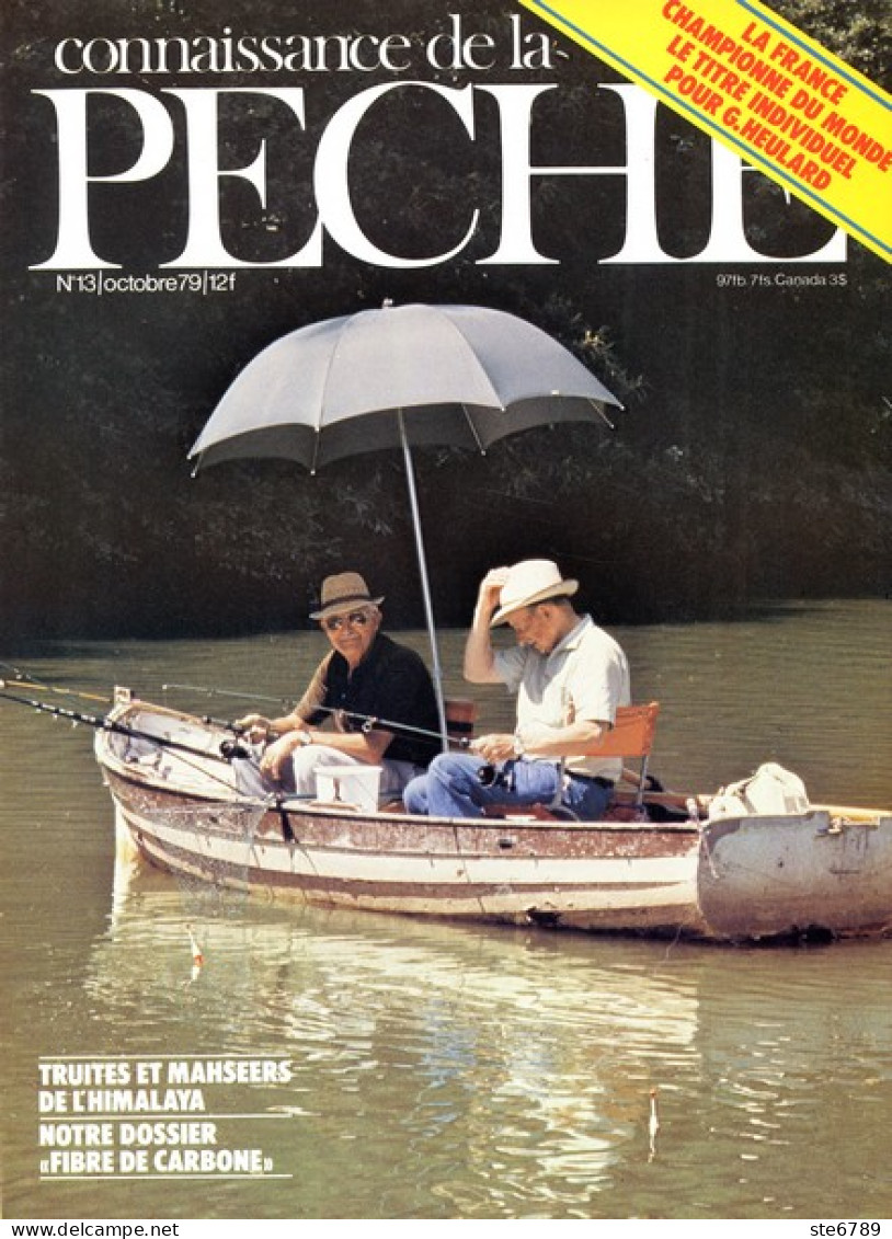 CONNAISSANCE DE LA PECHE N° 13 De 1979 - Caccia & Pesca