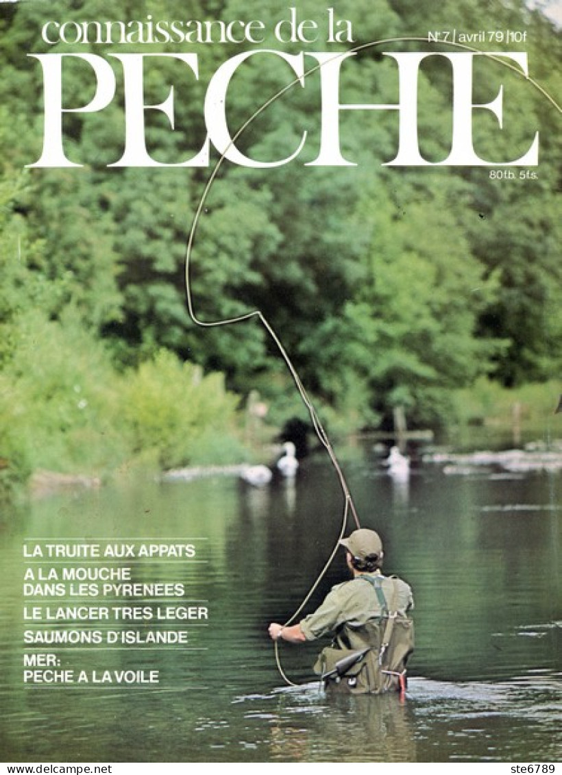 CONNAISSANCE DE LA PECHE N° 7 De 1979 - Chasse & Pêche
