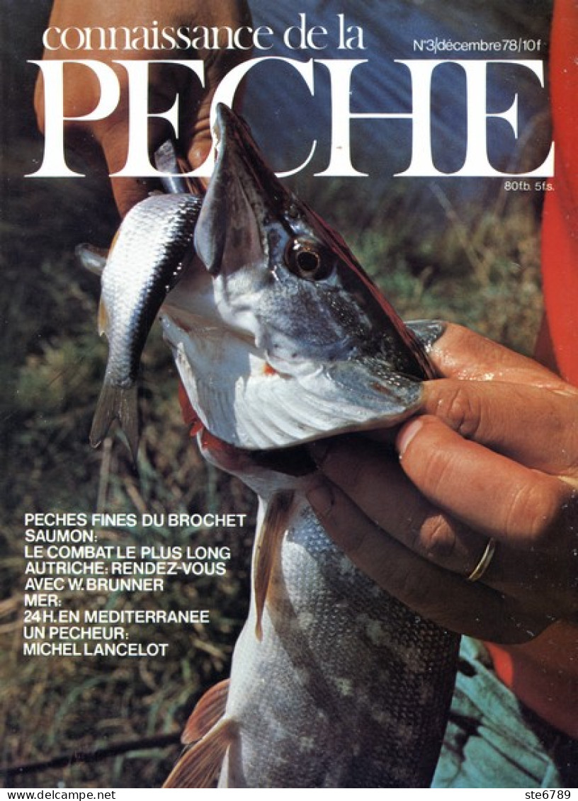 CONNAISSANCE DE LA PECHE N° 3 De 1978 - Hunting & Fishing