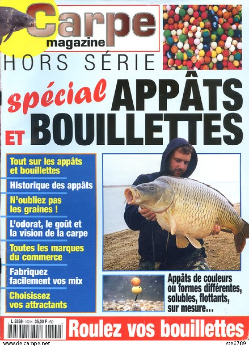 CARPE MAGAZINE N° 100 HORS SERIE 2001 Revue Du Pêcheur Pêche - Jagen En Vissen