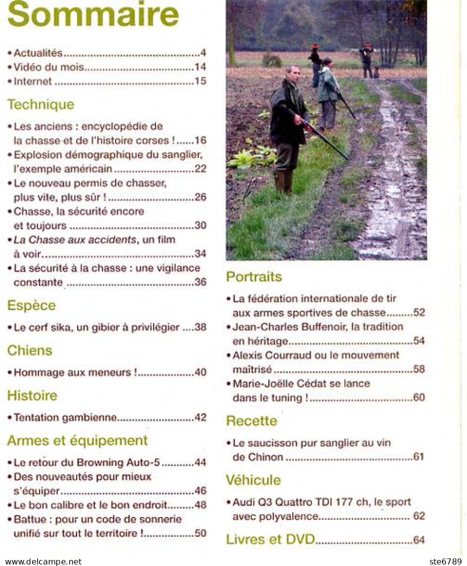 SANGLIER Techniques De Chasse N° 27 Armes , Corse  ,sonneries , Chiens - Jagen En Vissen