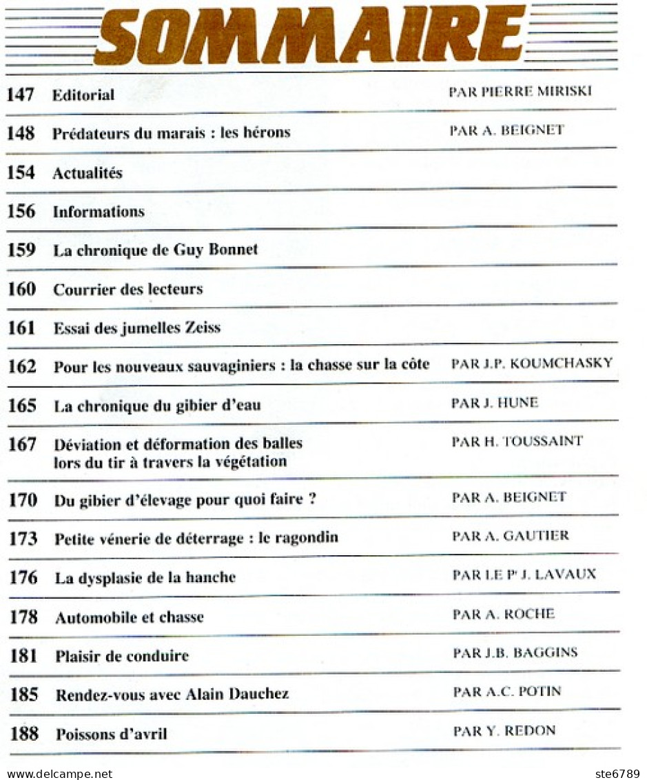 Plaisirs De La Chasse N° 370 1983 Spécial Région Est Ardennes Aube Jura Marne Meuse Haute Saone Vosges - Jagen En Vissen