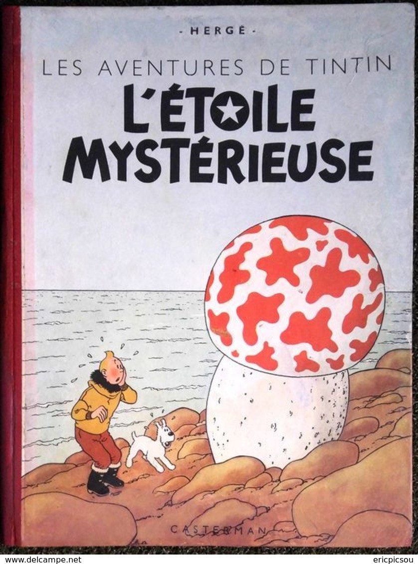 Tintin T10 - L'étoile Mystérieuse (A20) - C - Réédition - (1943) - Hergé