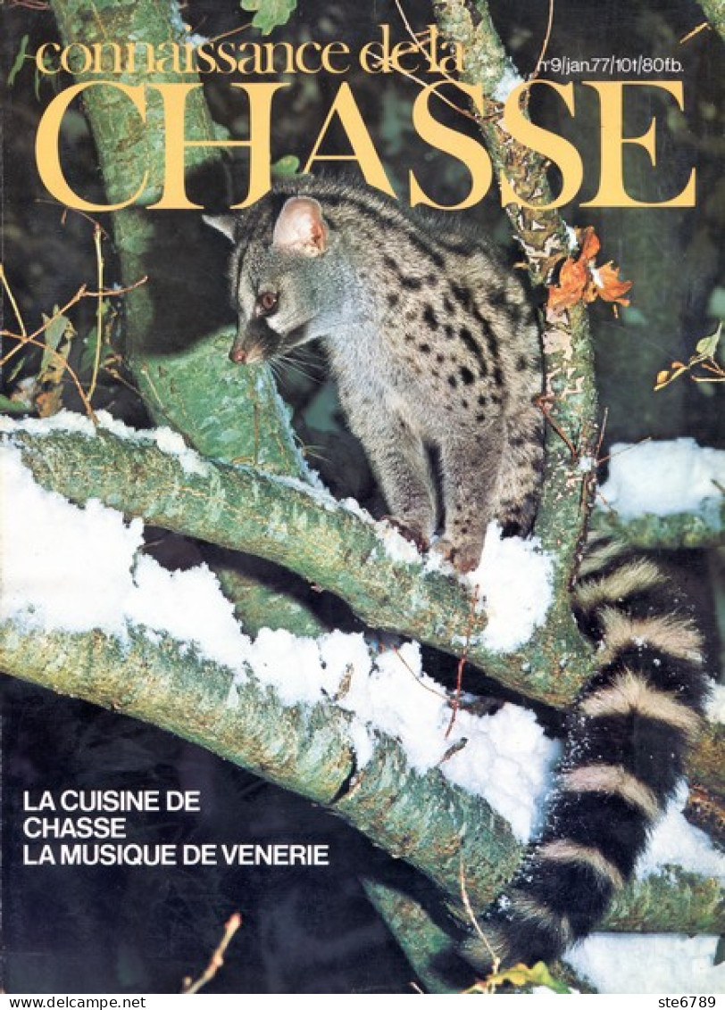 CONNAISSANCE DE LA CHASSE N° 9 1977 Animaux Sauvages - Fischen + Jagen