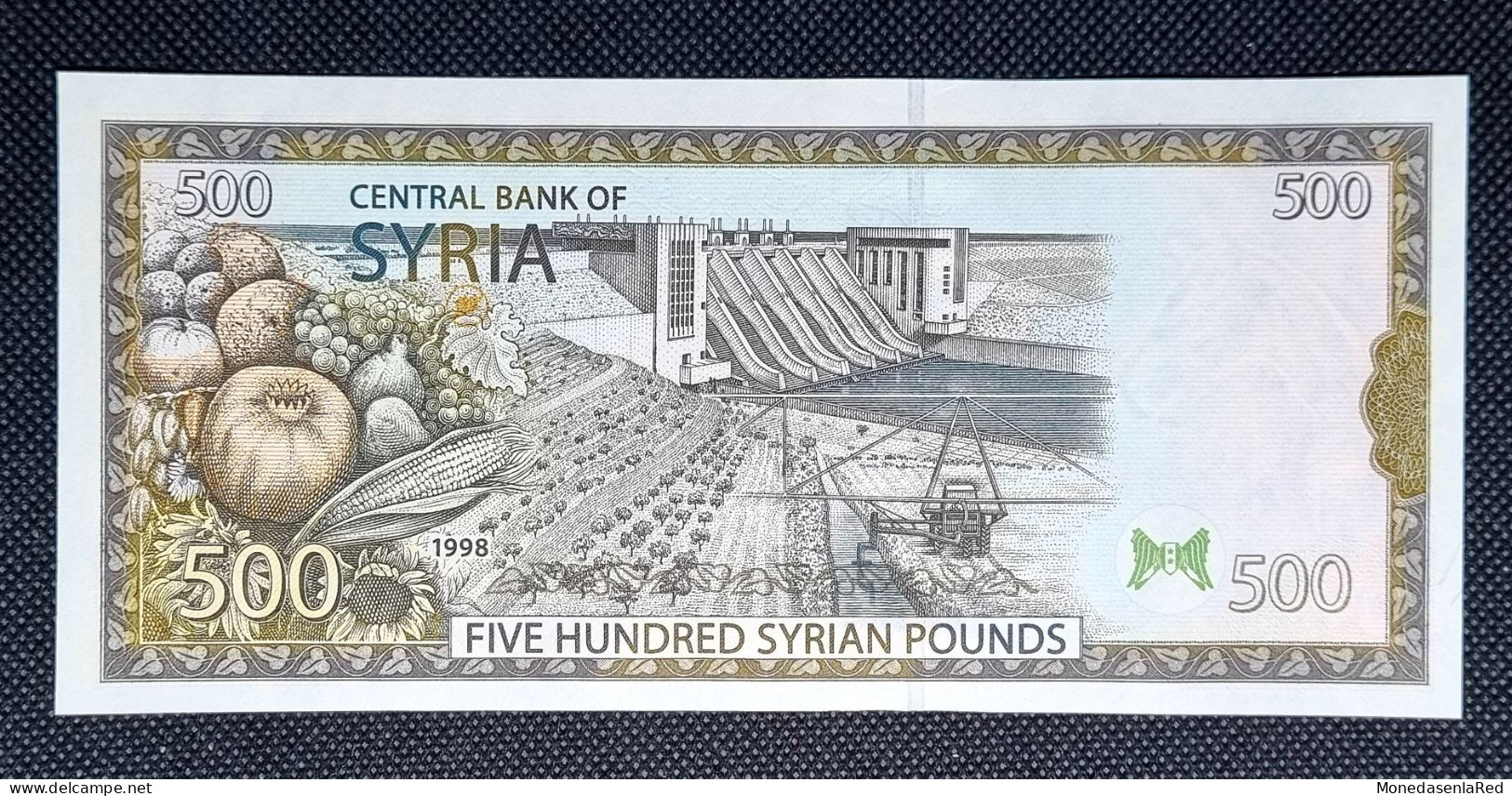 SIRIA / SYRIA 500 LIBRAS/ POUNDS 1998 SC / UNC. P-110c - Siria