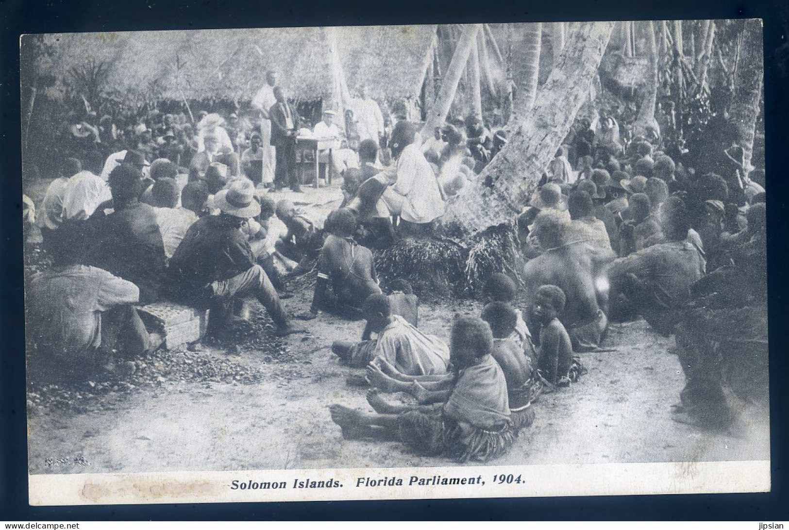 Cpa Océanie -- Melanesian Mission - Solomon Islands - Florida Parliament ,1904  -- Les ïles Salomon   LANR65 - Salomon