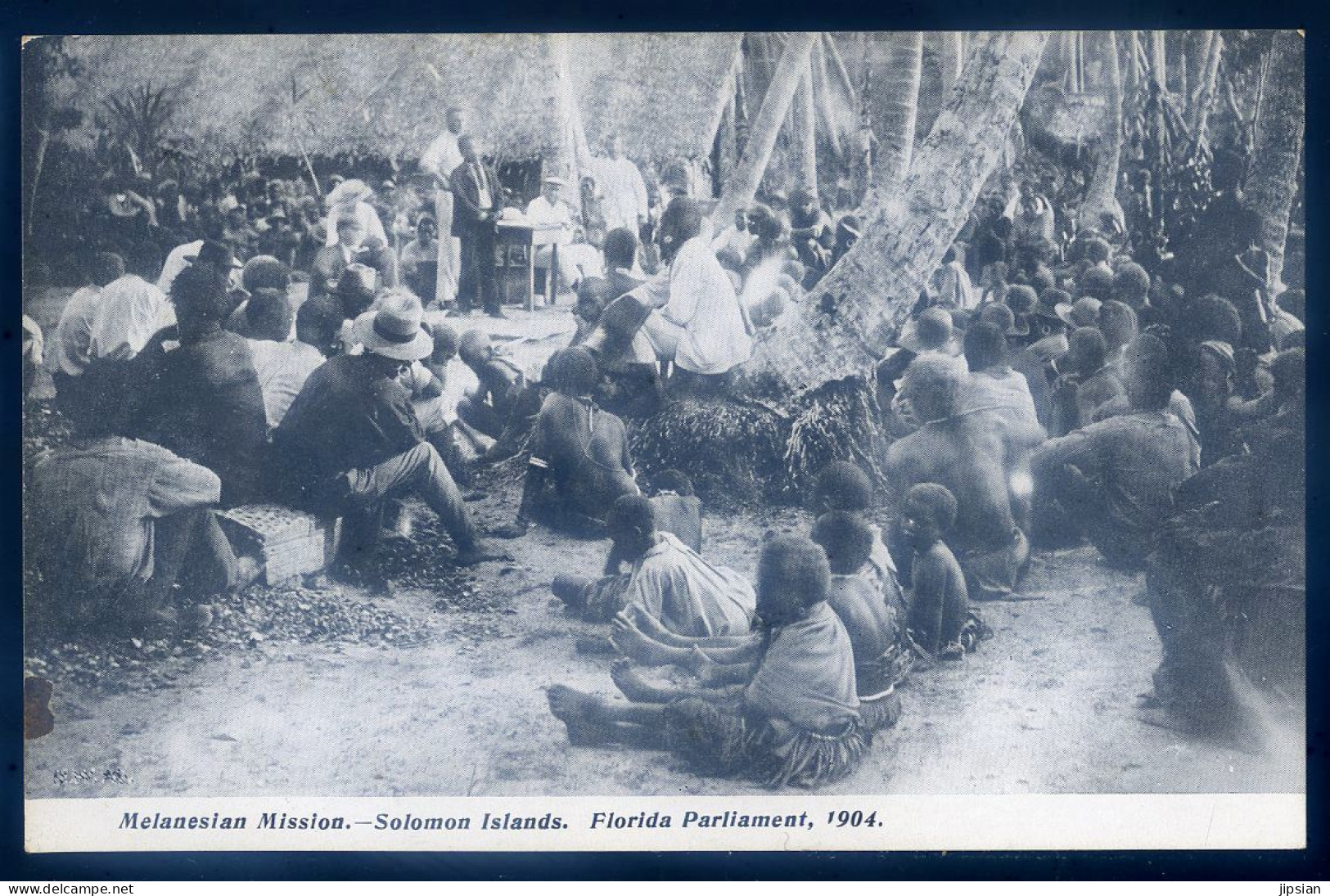Cpa Océanie -- Melanesian Mission - Solomon Islands - Florida Parliament ,1904  -- Les ïles Salomon   LANR65 - Solomon Islands