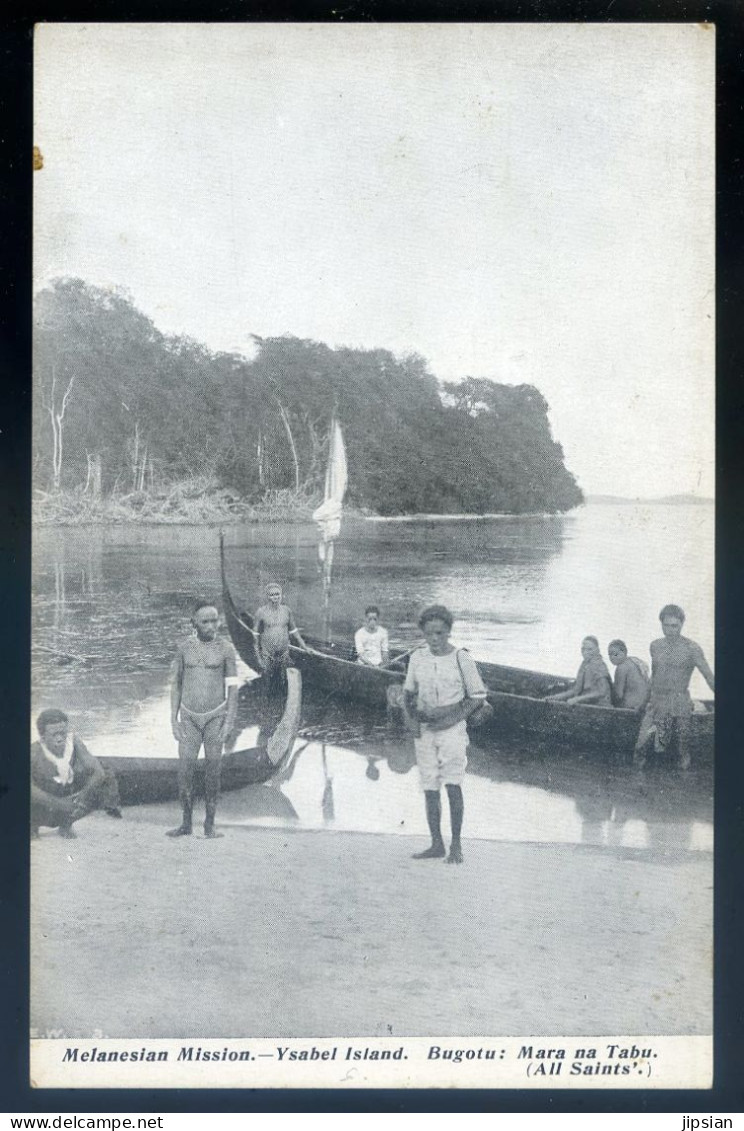 Cpa Océanie -- Melanesian Mission - Ysabel Islands -  Bugotu , Mara Na Tabu -- Les ïles Salomon / Solomon   LANR65 - Salomon
