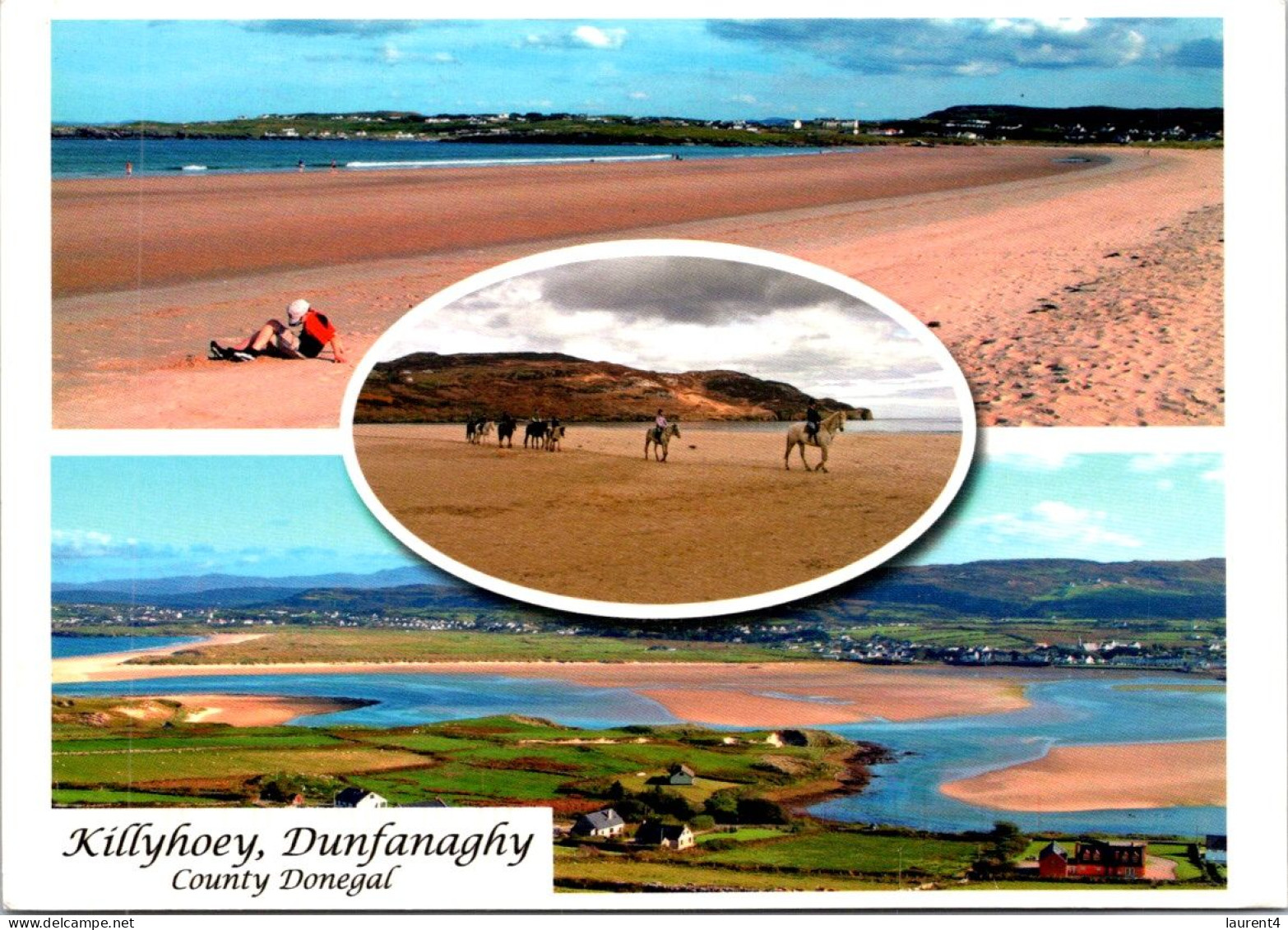 30-11-2023 (3 V 46) Ireland (posted To Australia)  - Country Donegal (wit Horse) - Donegal