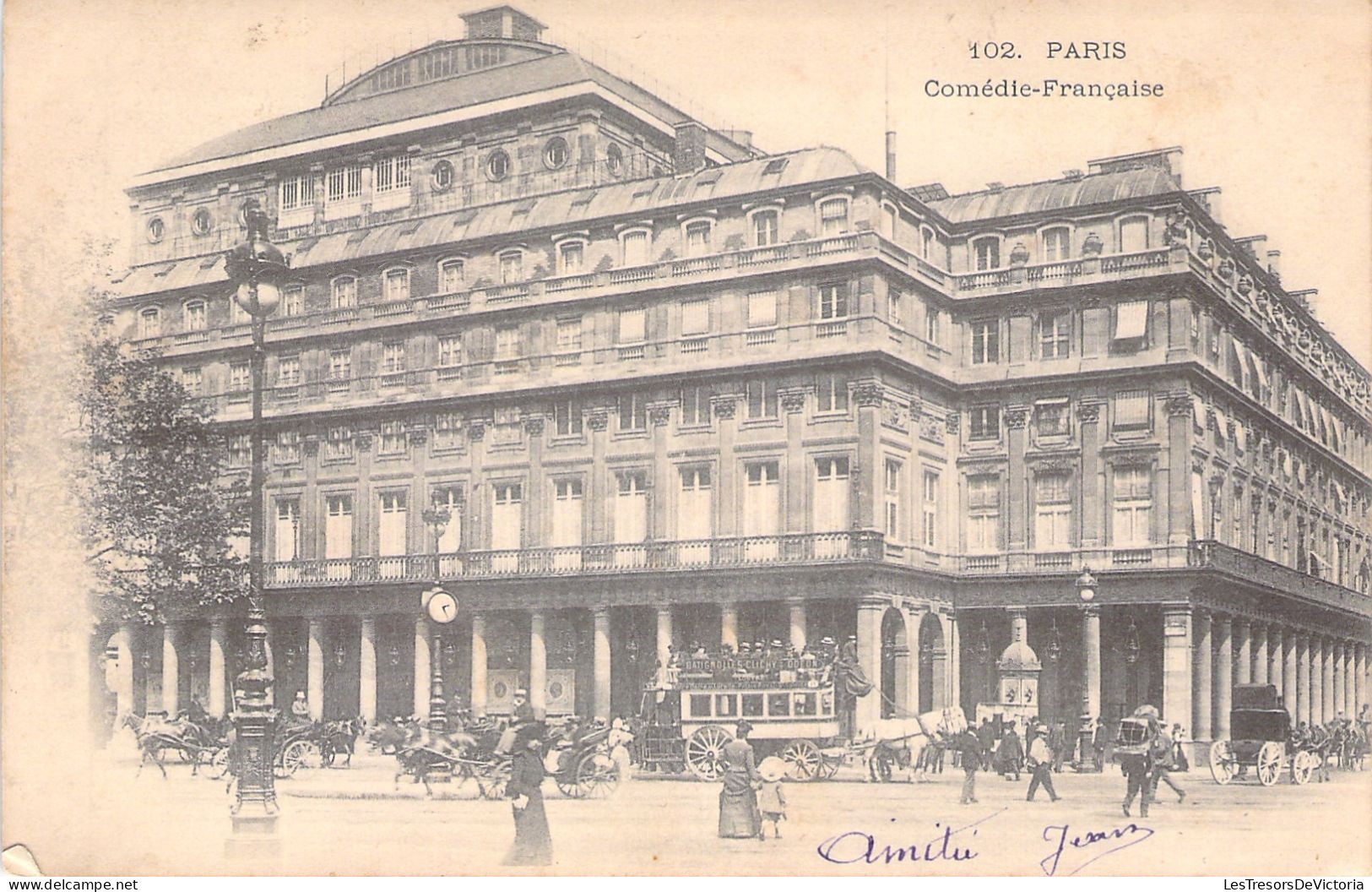 FRANCE - Paris - Comédie Francaise - Carte Postale Ancienne - Onderwijs, Scholen En Universiteiten