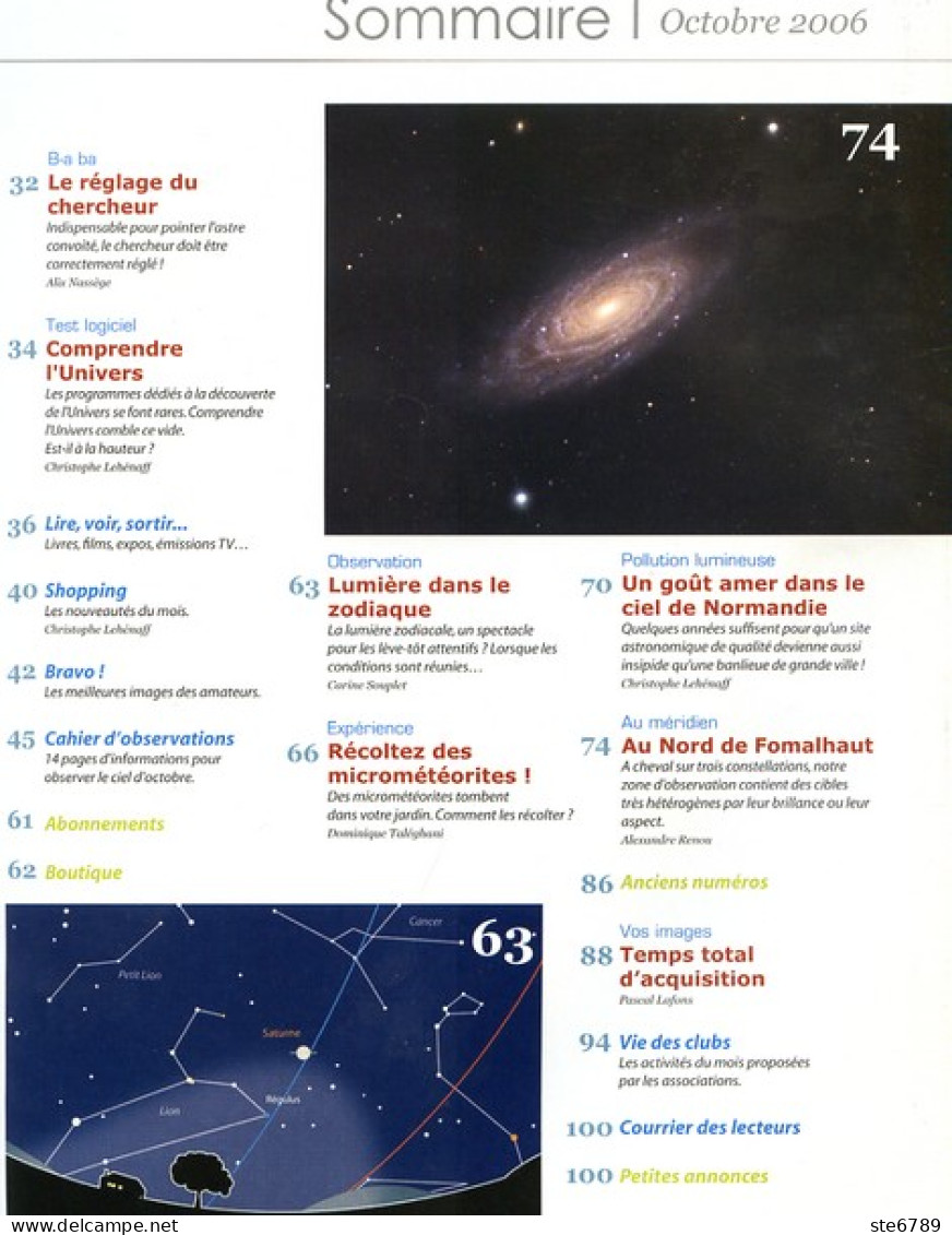 ASTRONOMIE Magazine  N° 83 Revue Des Astronomes Amateurs , PIC DU MIDI , Pluton - Science