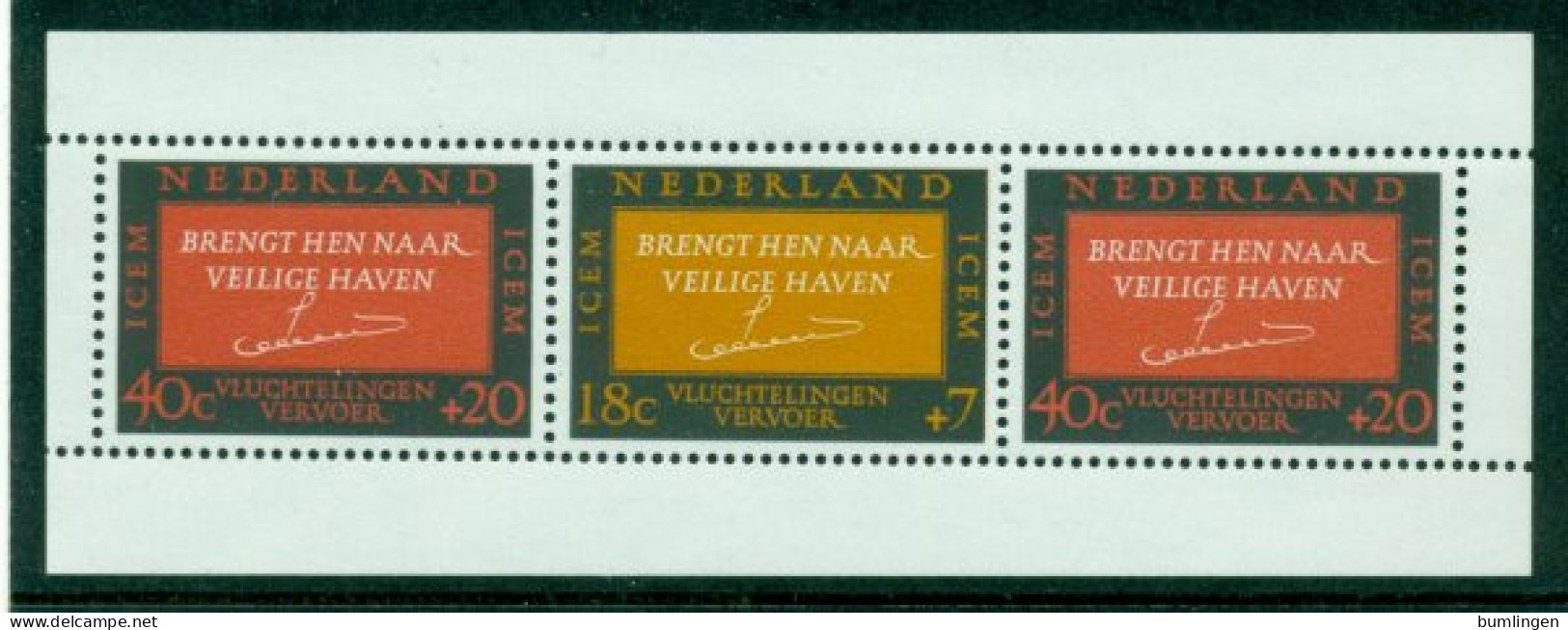 NETHERLANDS 1966 Mi BL 4** Intergovernmental Committee For European Emigration [L3726] - Europese Instellingen