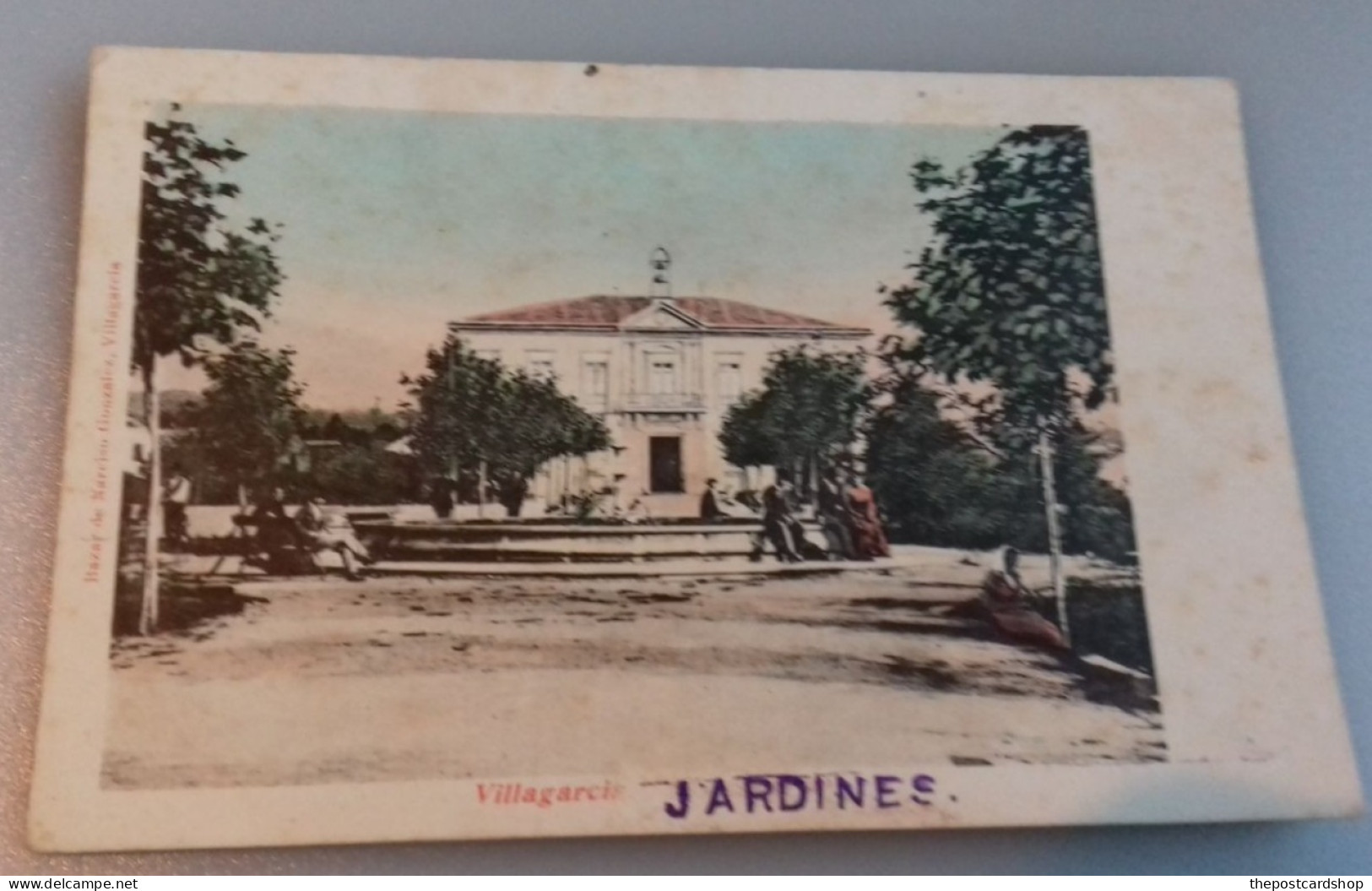 SPAIN Galicia - Villagarcia - AYUNTAMIENTO TOWN HALL EARLY UNDIVIDED BACK UNUSED - Autres & Non Classés