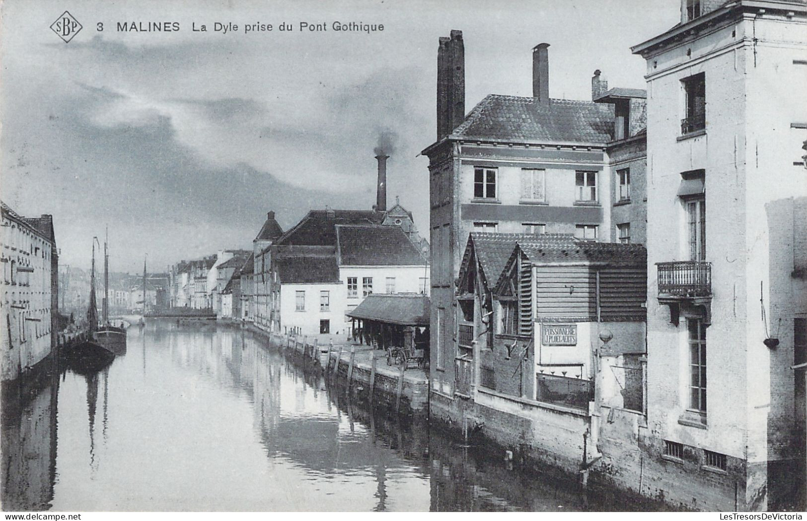 BELGIQUE - Malines - La Dyle Prise Du Pont Gothique - Carte Postale Ancienne - Mechelen