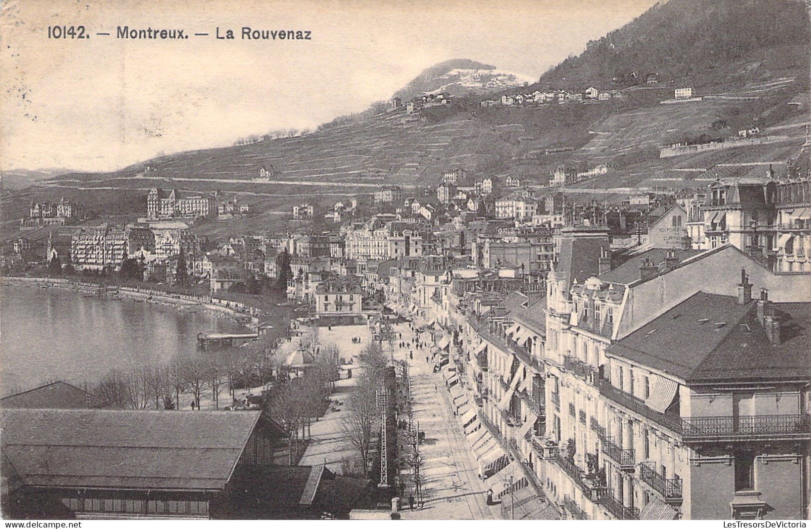 SUISSE - Montreux - La Rouvenaz - Carte Postale Ancienne - Montreux