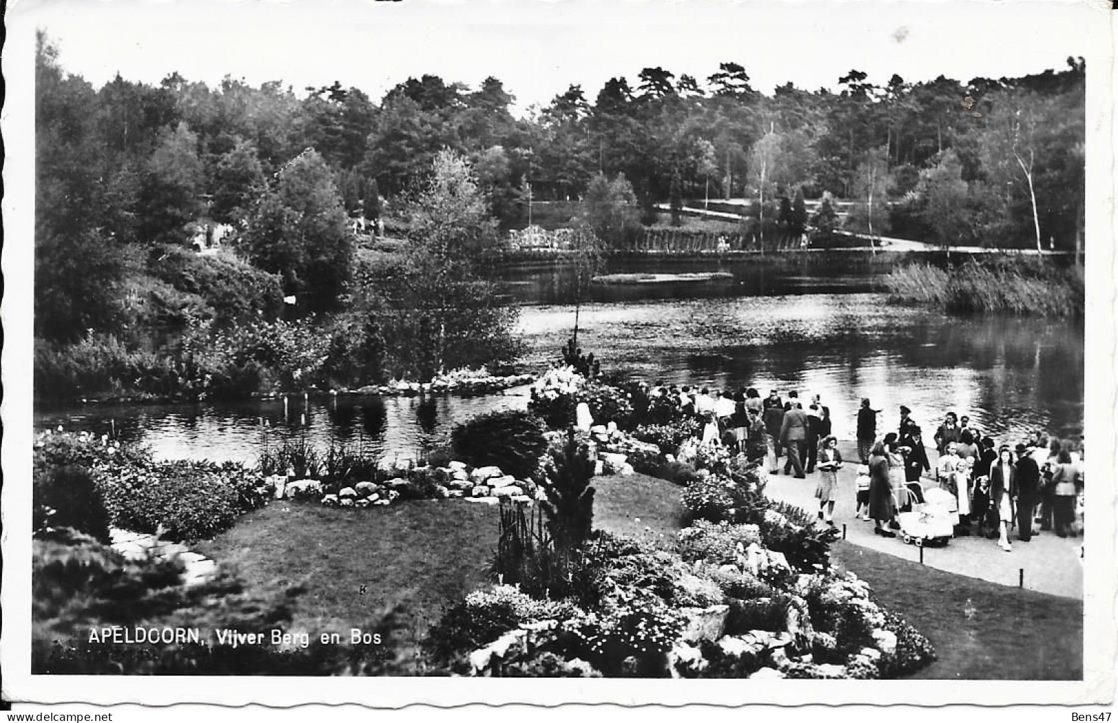 Apeldoorn Vijver Berg En Bos Gelopen 7-8-1961 - Apeldoorn