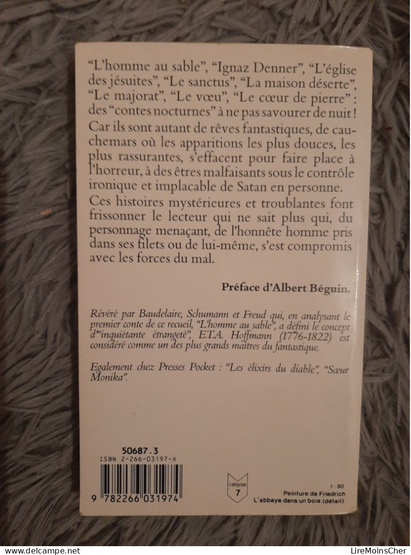 ETA HOFFMANN / CONTES NOCTURNES / PRESSES POCKET 1989 FANTASTIQUE CLASSIQUE - Avventura