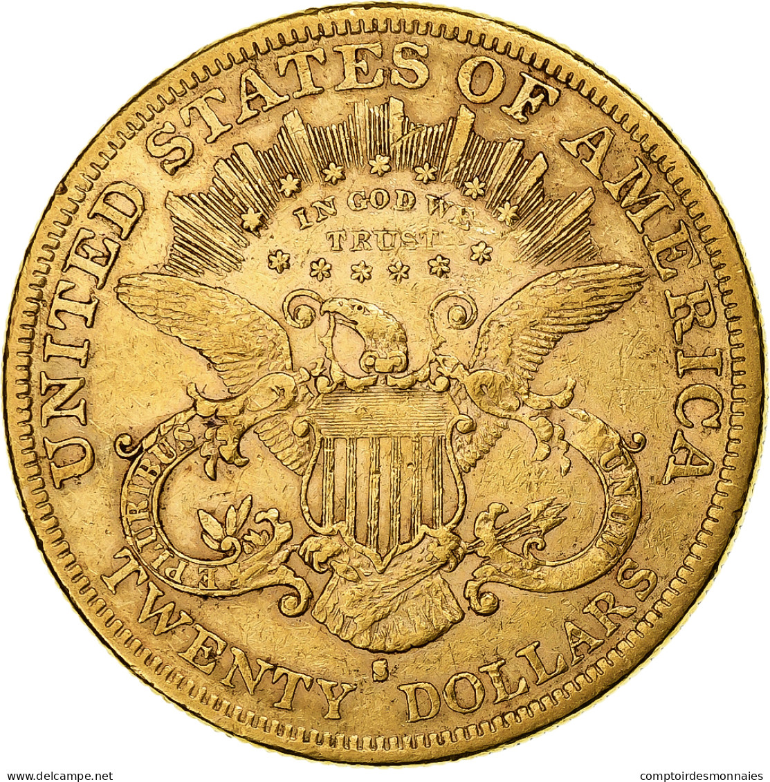 Monnaie, États-Unis, Liberty Head, $20, Double Eagle, 1878, U.S. Mint, San - 20$ - Double Eagles - 1877-1901: Coronet Head  (Testa Coronata)