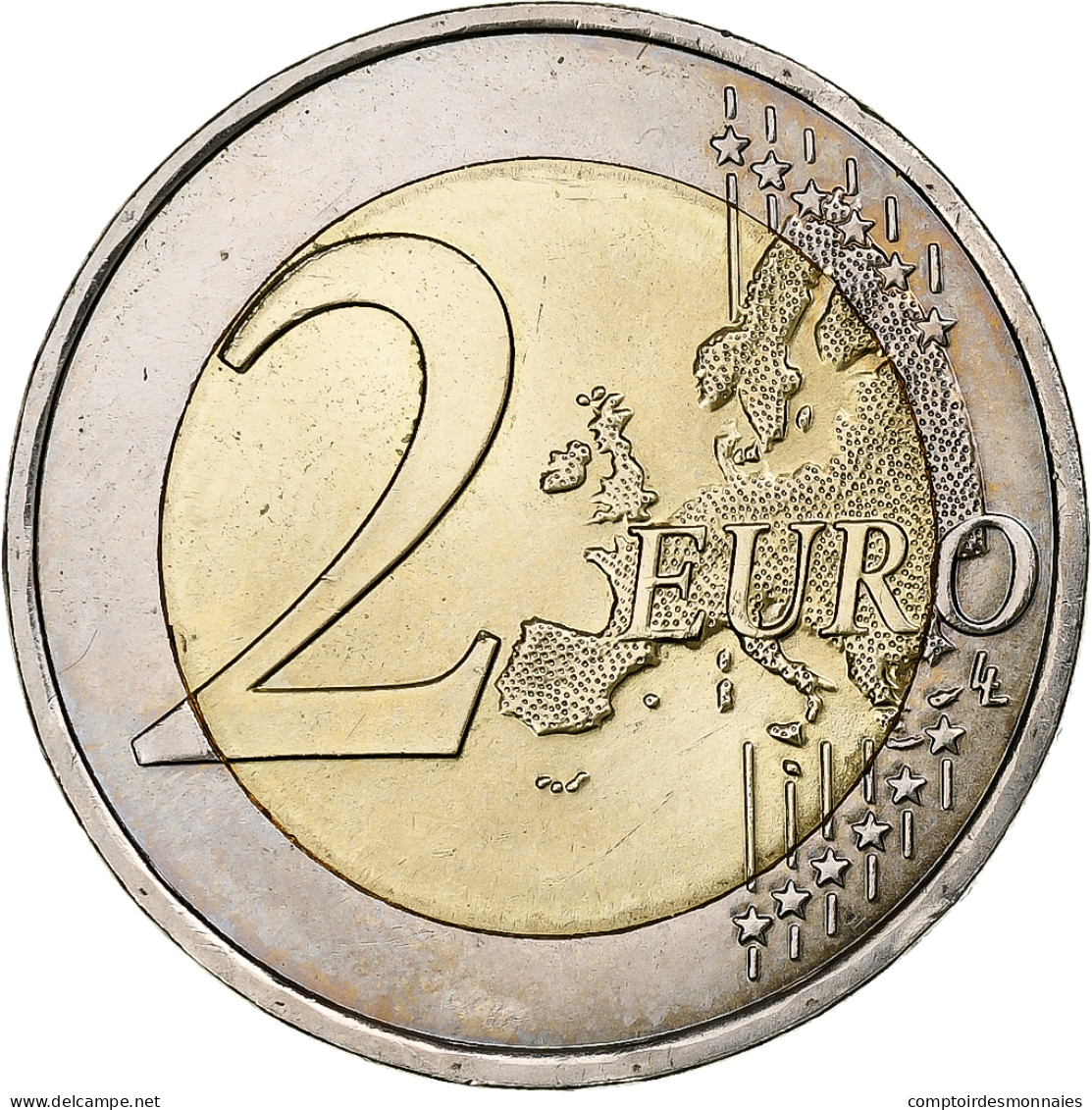 Monaco, 2 Euro, Admission à L'ONU, 2013, SPL, Bimétallique - Monaco