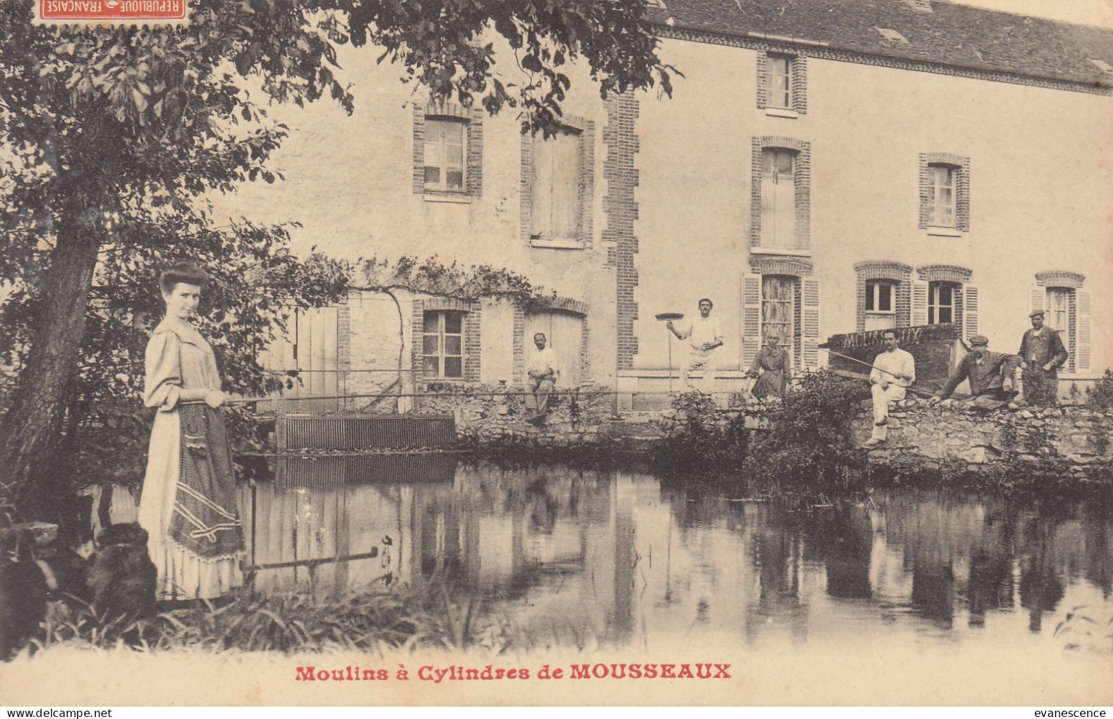 45 : Chatillon Coligny : Le Moulin à Cylindres De Mousseaux   ///  Ref.  Nov.  23 ///  N° 28.214 - Chatillon Coligny