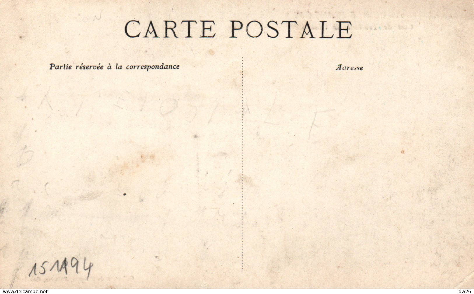 Afrique Occidentale - Guinée Française - Case Du Traitant De L'Intérieur (guérisseur) Carte N° 226 Non Circulée - Französisch-Guinea