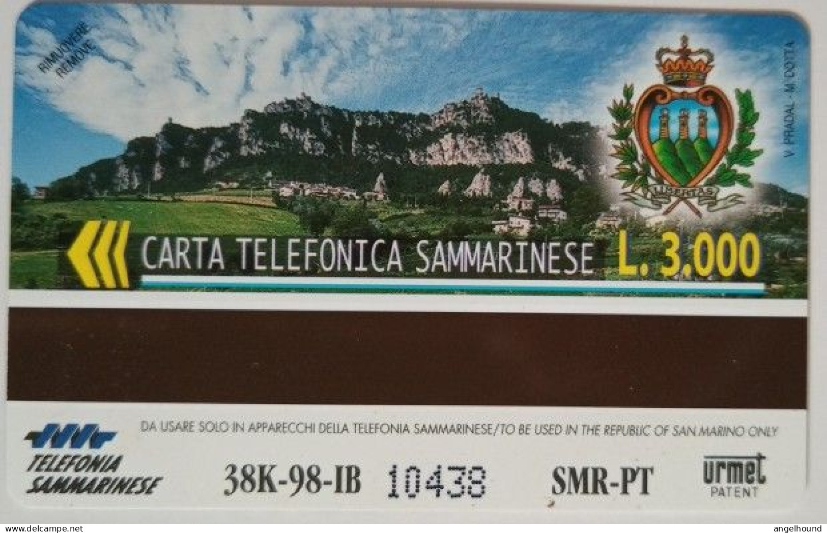 San Marino L3000 MINT - France '98 -  Foot - San Marino