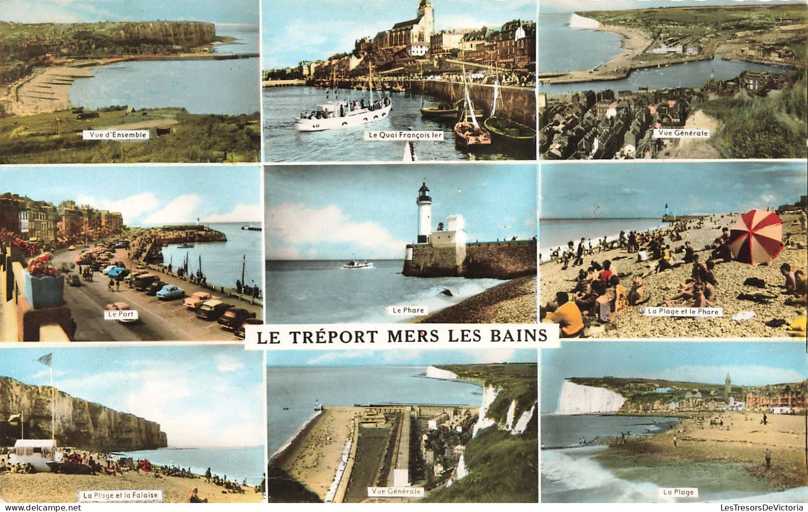 FRANCE - Le Tréport - Mers-les-Bains - Le Port - Le Quai François Ier - Plage - Carte Postale - Sonstige & Ohne Zuordnung
