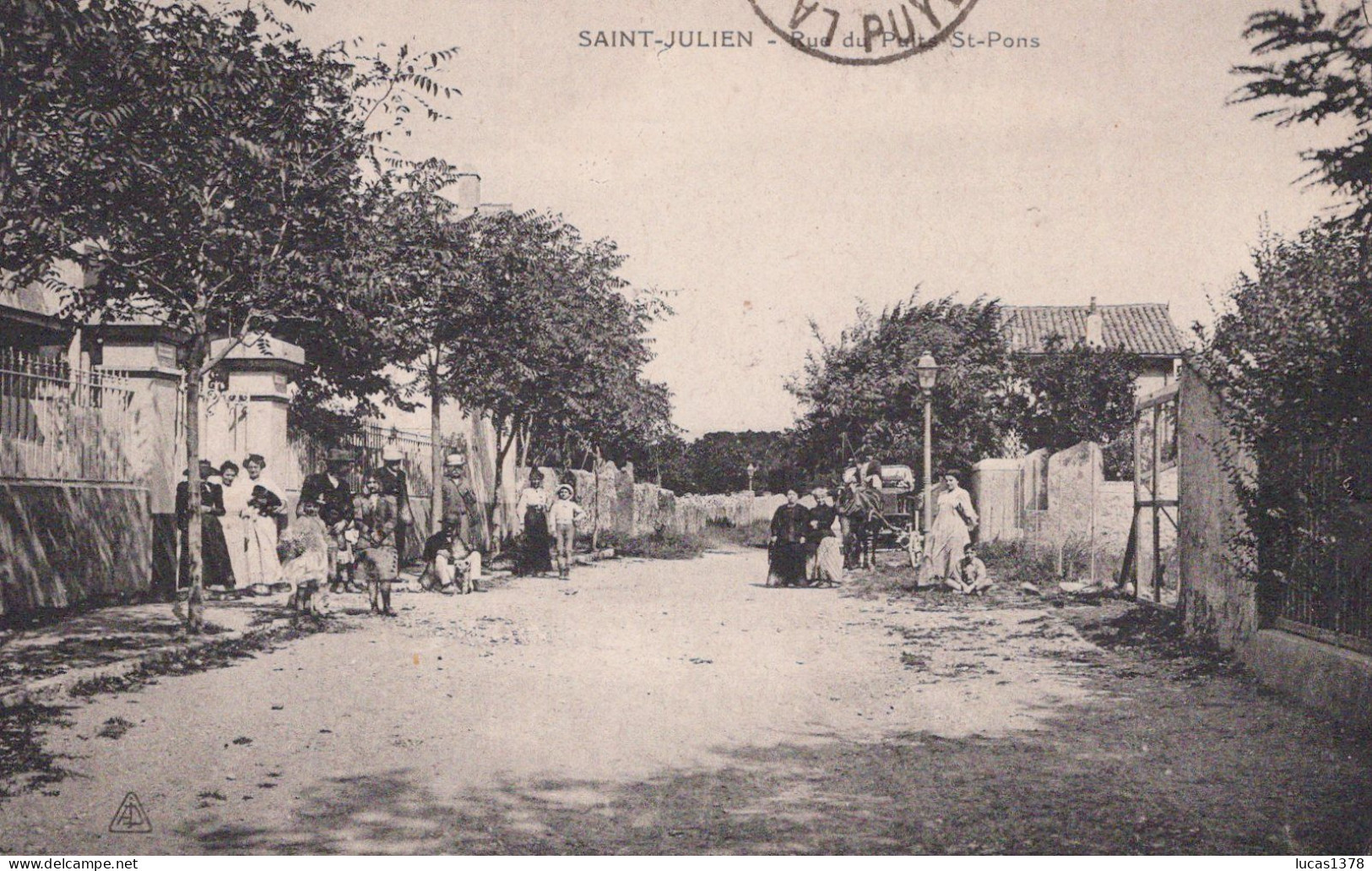 13 / MARSEILLE / SAINT JULIEN / RUE DU PETIT ST PONS / RARE + - Saint Barnabé, Saint Julien, Montolivet