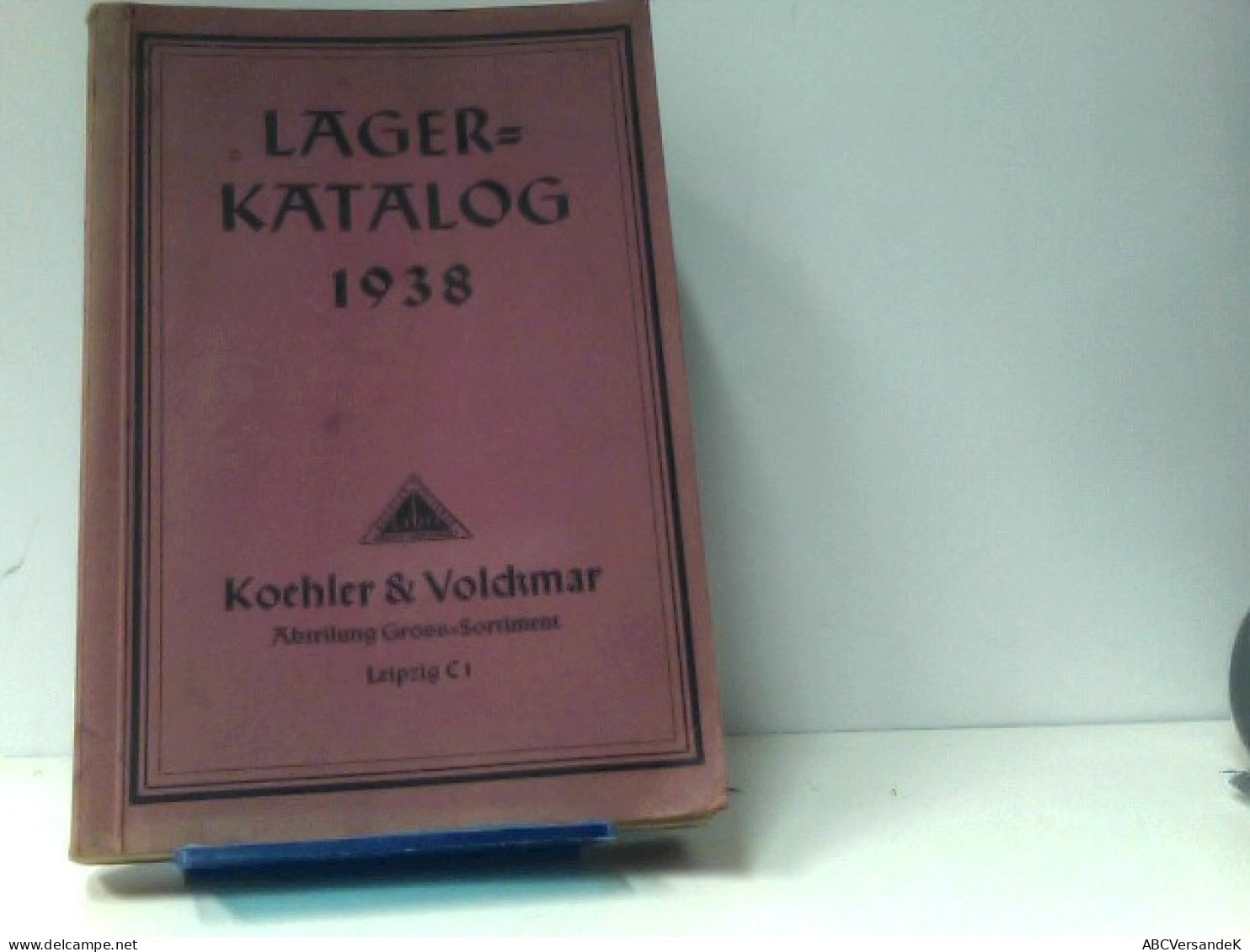 Lager - Katalog 1938. Abt. Gross-Sortiment - Philatélie