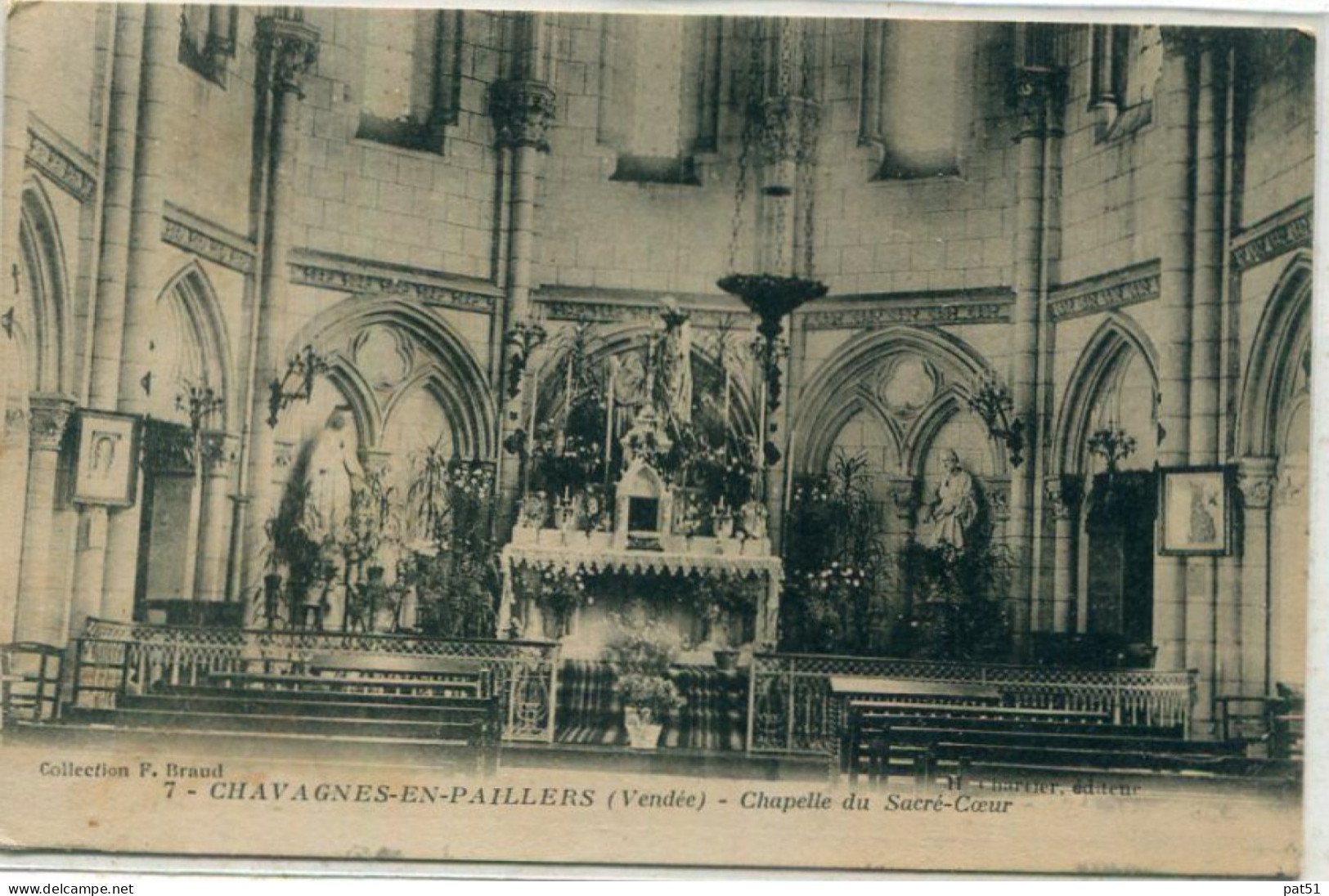 85 - Chavagnes En Paillers : Chapelle Du Sacré Coeur - La Chataigneraie