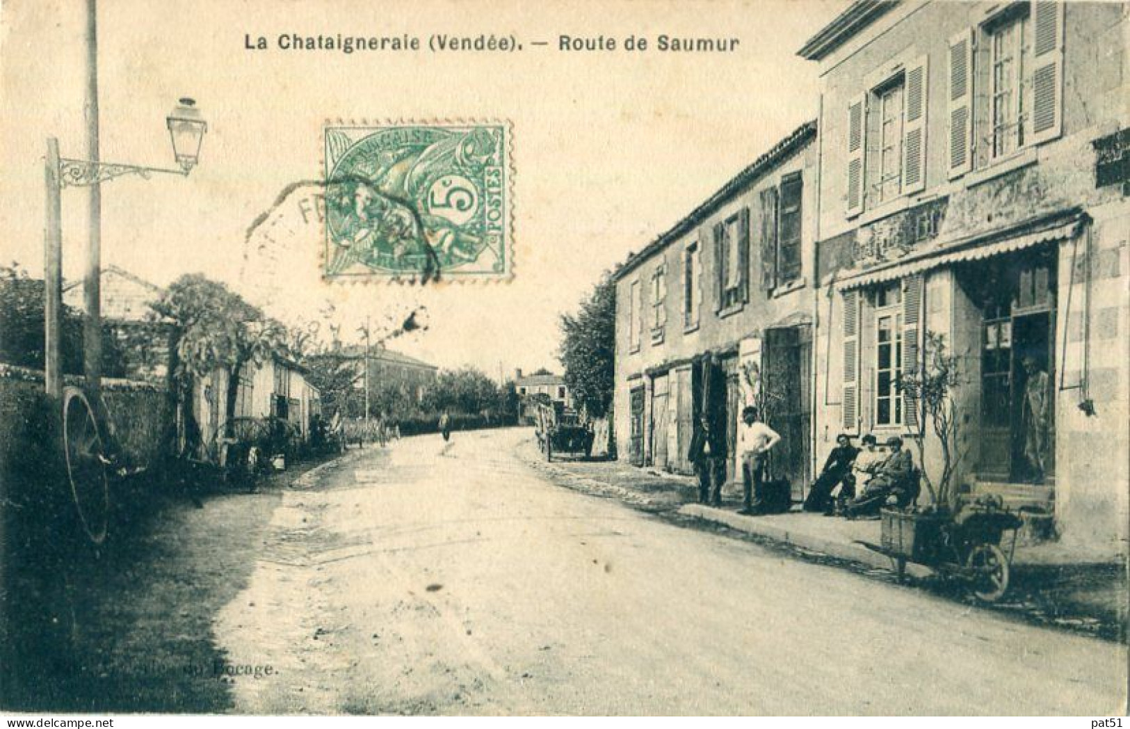 85 - La Chataigneraie : Route De Saumur - La Chataigneraie