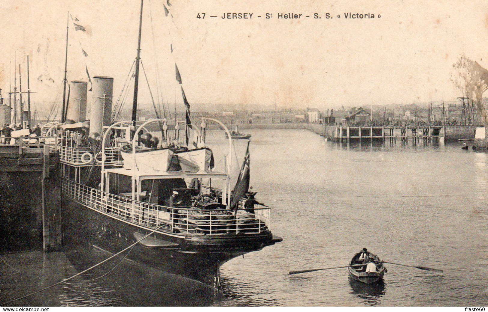Jersey - Saint Heller - S.S. Victoria - St. Helier
