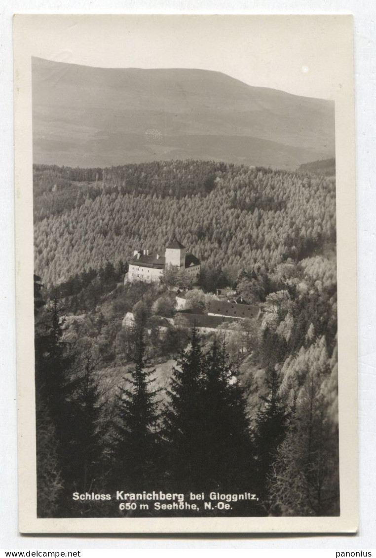 KRANICHBERG B. GLOGGNITZ  AUSTRIA, SCHLOSS CASTLE - Neunkirchen