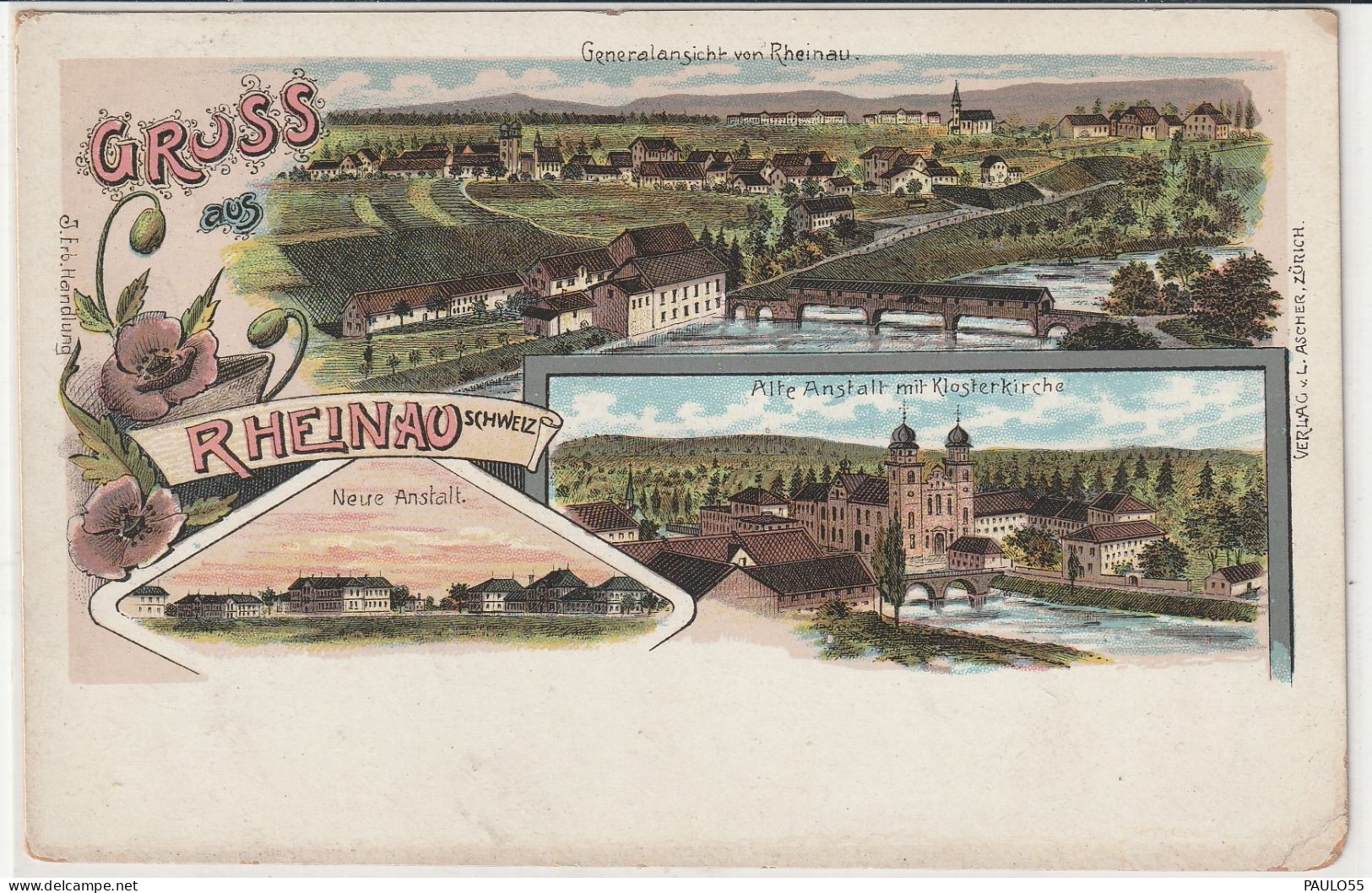 RHEINAU LITHO - Rheinau