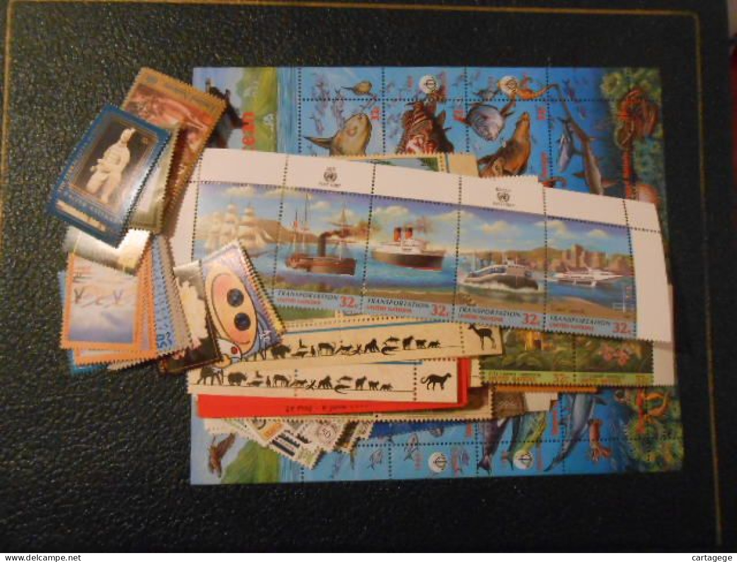 NATIONS-UNIES NEW-YORK LOT DES ANNEES 1990** - Unused Stamps