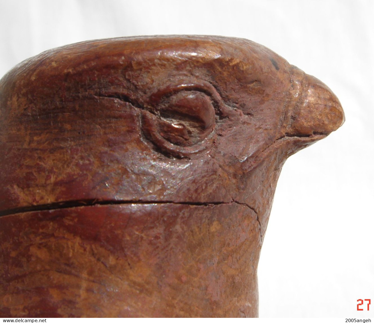 Sculpture bois "Horus" probablement époque XVIII Siècle -
