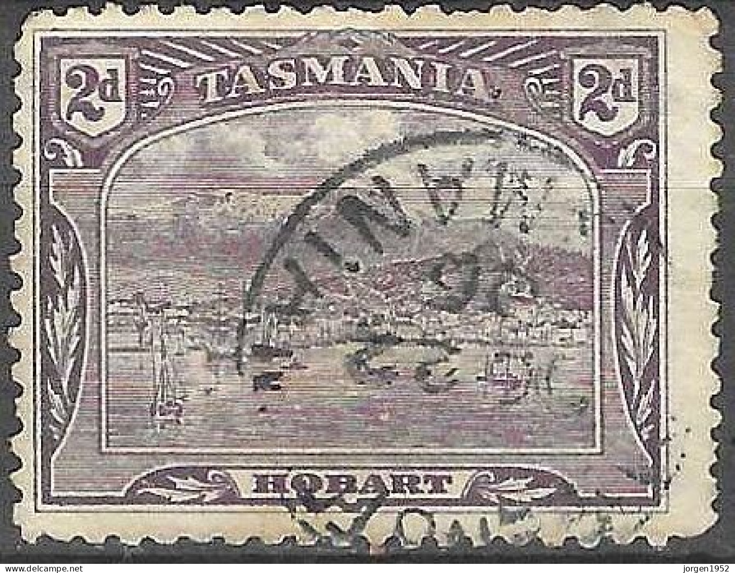 AUSTRALIA # TASMANIA FROM 1905-08  STAMPWORLD 70A - Gebruikt