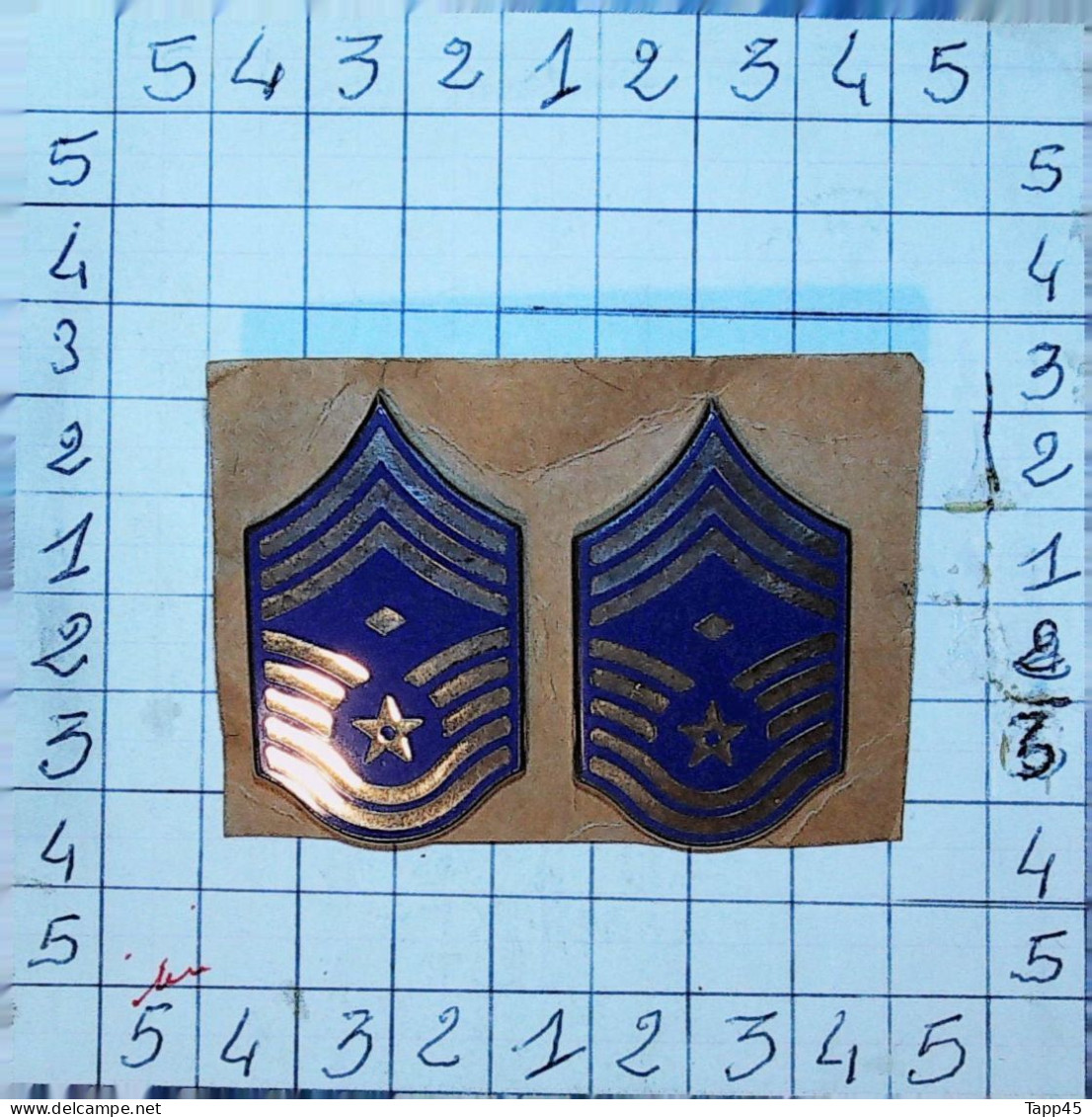 Médailles >   Grade Ou Déco Armée État Uni > (Air Force) > Attache Pin's  >  Réf: Cl USA Pl 9/ 4 - Verenigde Staten