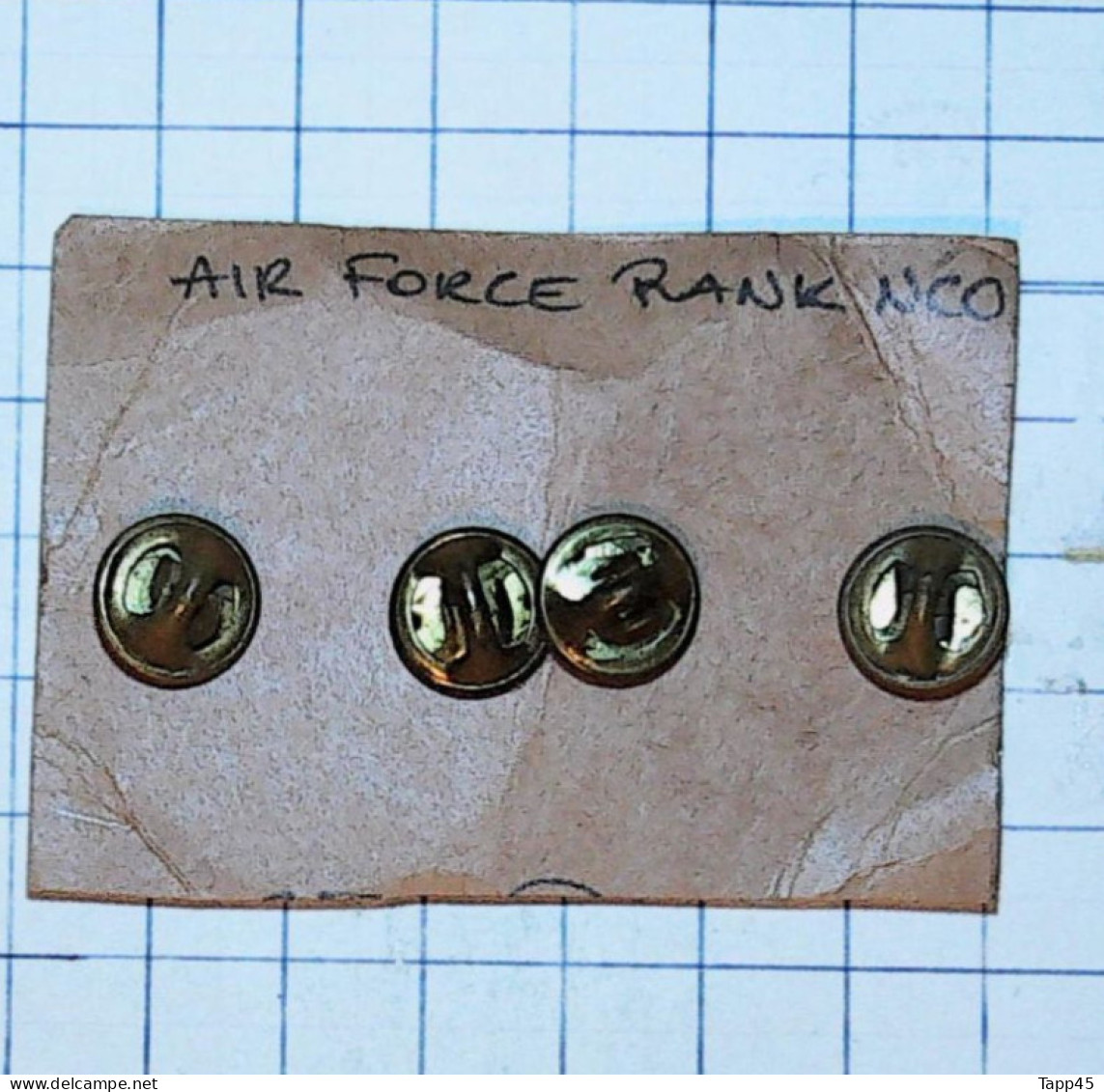 Médailles >   Grade Ou Déco Armée État Uni > (Air Force) > Attache Pin's  >  Réf: Cl USA Pl 9/ 4 - Stati Uniti