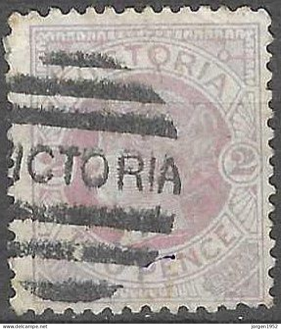 AUSTRALIA # VICTORIA FROM 1888-86  STAMPWORLD 96a - Oblitérés