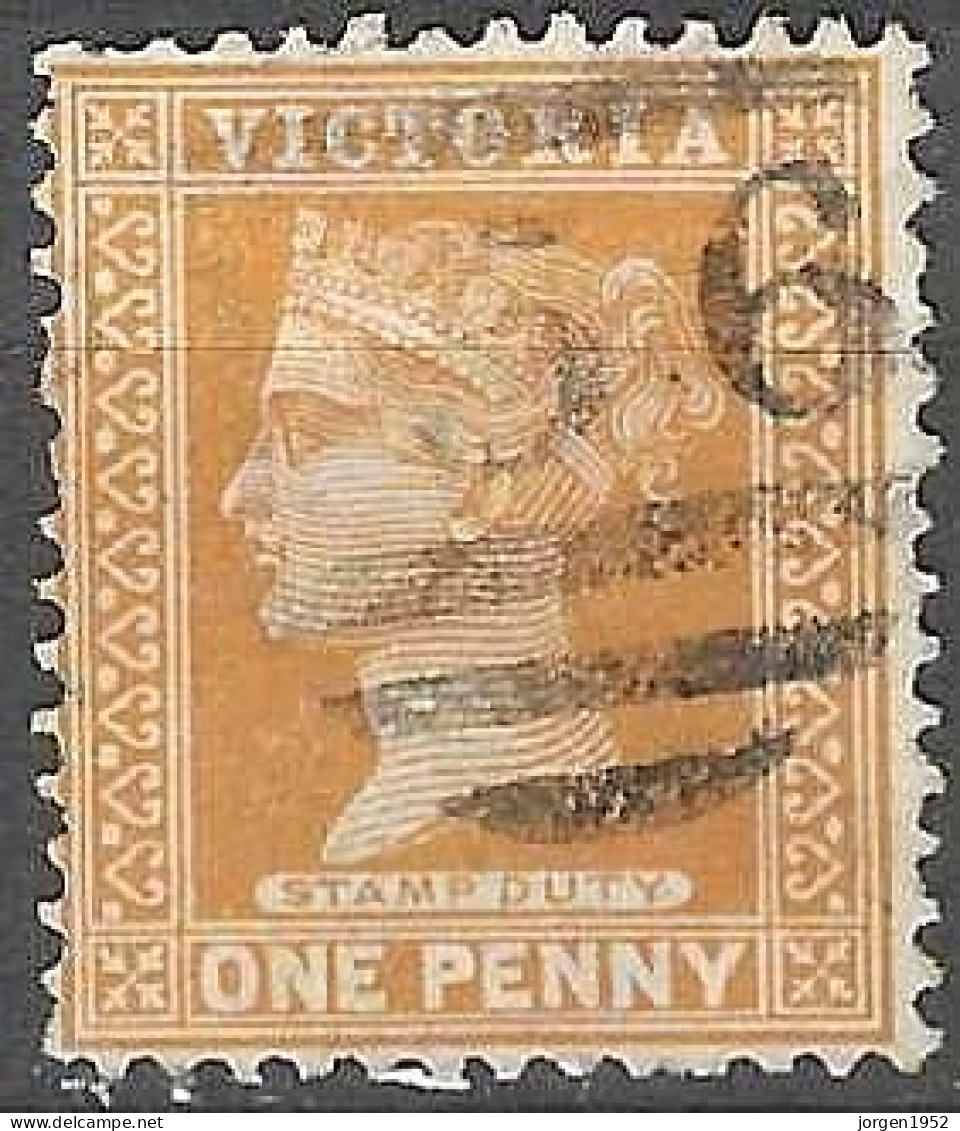 AUSTRALIA # VICTORIA FROM 1890-99  STAMPWORLD 114 - Oblitérés