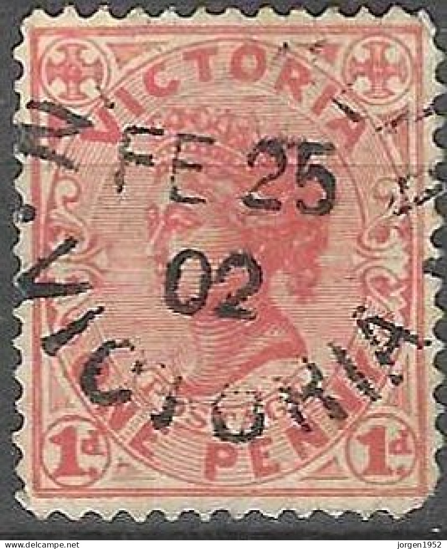 AUSTRALIA # VICTORIA FROM 1901-02  STAMPWORLD 137 - Used Stamps