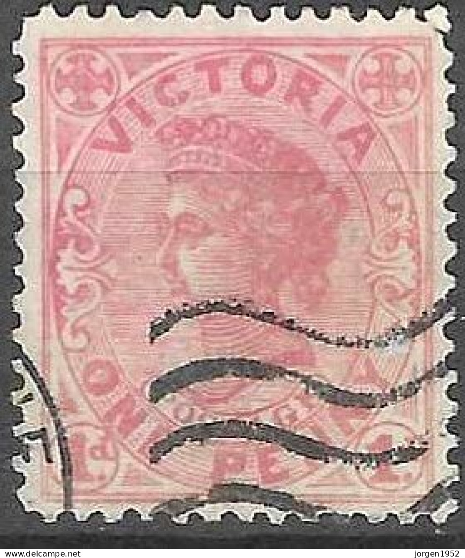 AUSTRALIA # VICTORIA FROM 1901-02  STAMPWORLD 137 - Gebraucht