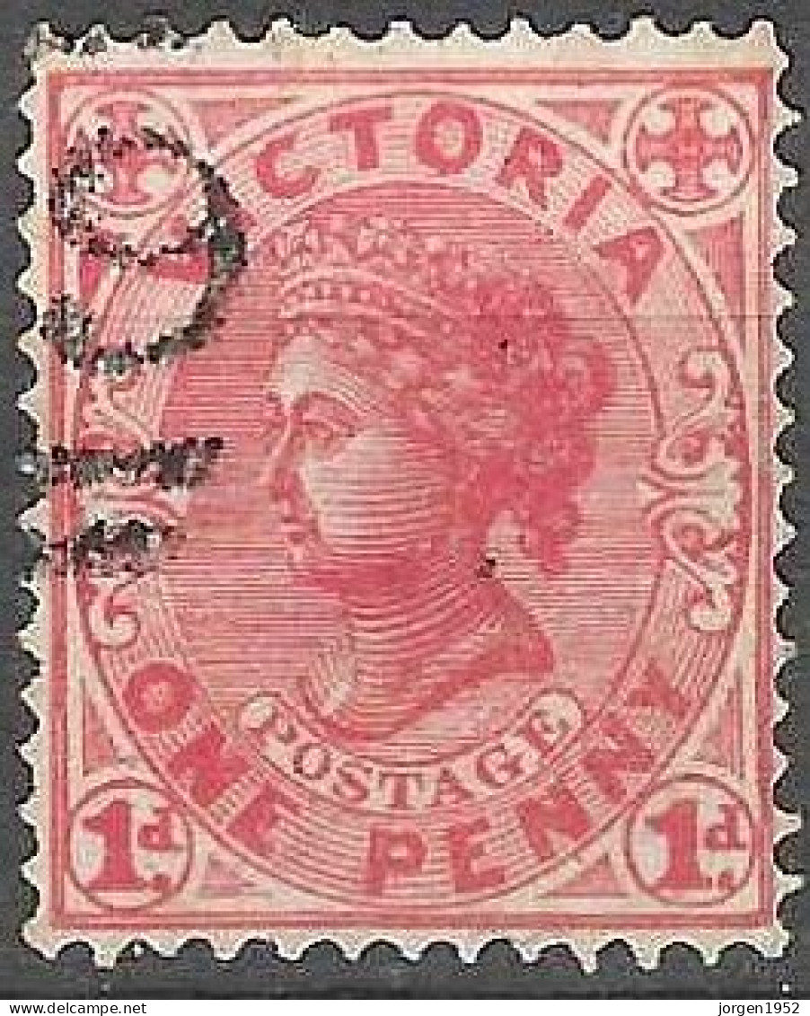 AUSTRALIA # VICTORIA FROM 1901-02  STAMPWORLD 137 - Gebraucht