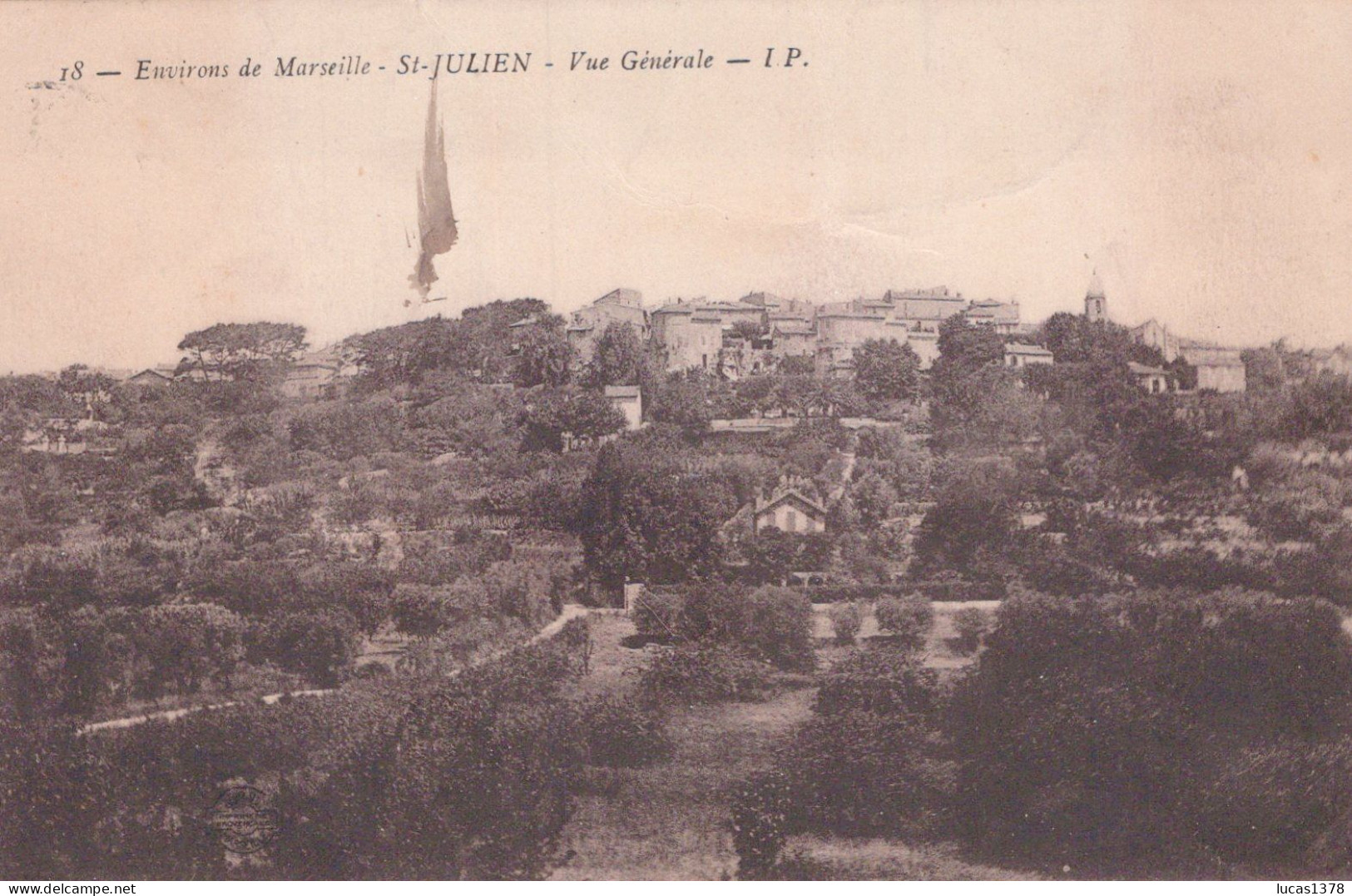 13 / MARSEILLE / SAINT JULIEN  / VUE GENERALE  / IP 18 - Saint Barnabé, Saint Julien, Montolivet