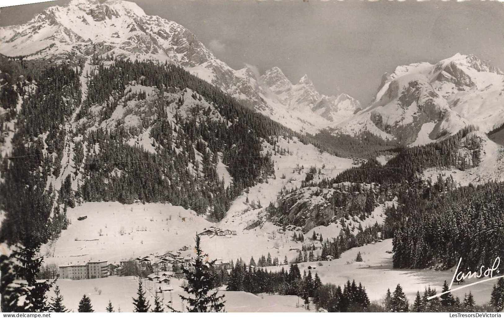 FRANCE - Pralognan-la-Vanoise - Le Massif De La Vanoise Et La Grande Casse - Carte Postale Ancienne - Pralognan-la-Vanoise